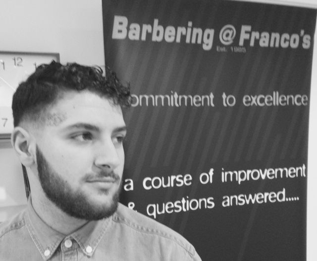 Luca Lombardi at Barbering@Francos