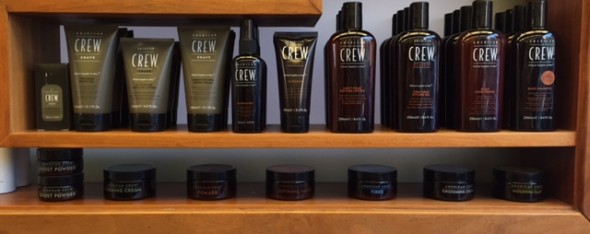 American Crew hair products for men from Gloucester Road-based Bristol men's hairdressing salon Barbering@Franco's