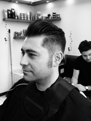 Classic 1950s haircut for men in Bristol from Barbering@Franco's