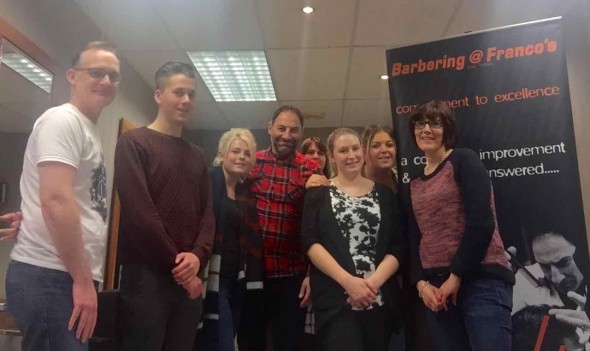 barbering training in Bristol from Barbering@Franco's