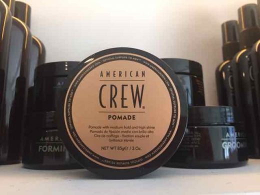 American Crew Pomade men's hair products in Bristol at Franco's Barbering Lounge