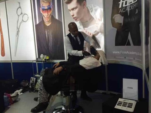 London barber Chris Foster at Barber Connect