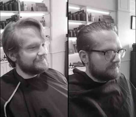 short back and sides with beard groom for men  in Bristol from Franco's Barbering Lounge