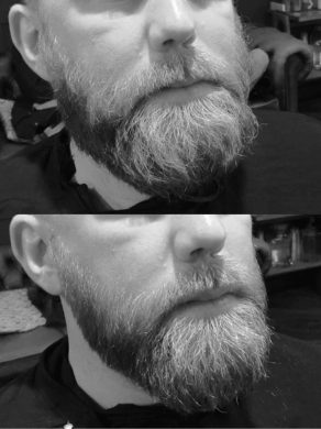 beard trimming in Brisotl at Franco's Barbering Lounge