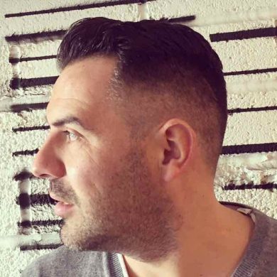 skin fade haircut in Bristol at Franco's Barbering Lounge