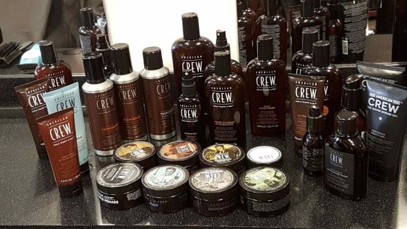 American Crew hair products for men in Bristol at Franco's Barbering Lounge