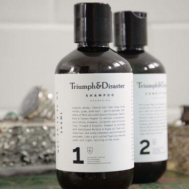 Triumph and Disaster Shampoo in Bristol at Franco's Barbering Lounge