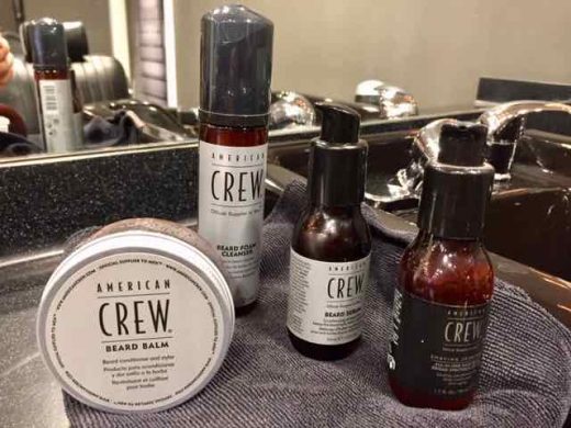 beard grooming products Gloucester Road salon