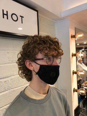 managing curly hair for men in bristol